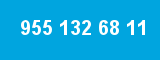 955 132 68 11 955 132 68 11